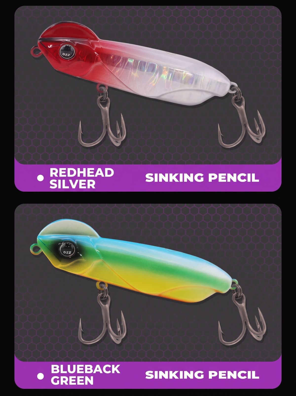 Rattle Sinking Pencil - Noise Rattle Sinking Pencil Hard Bait