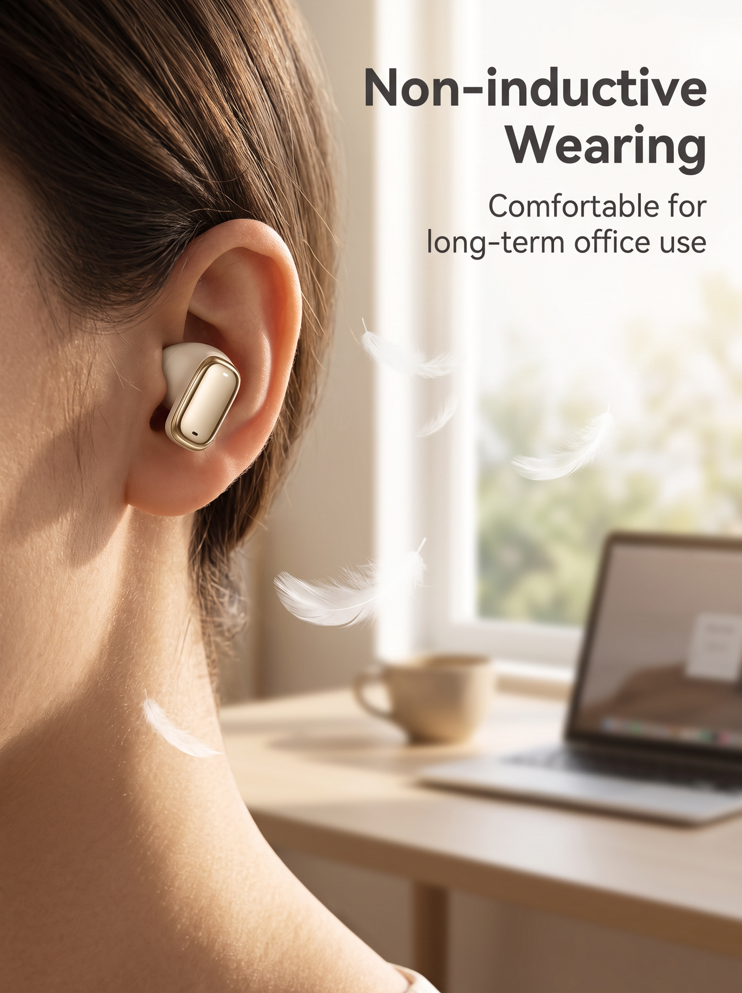 Semi‑In‑Ear TWS Wireless Earbuds - IPX4 Water Resistant Comfort Earphones