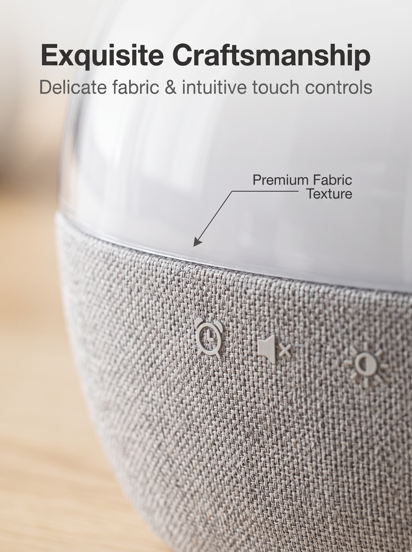 Sunrise Wake-Up Light Bluetooth Speaker with Wireless Charging Station