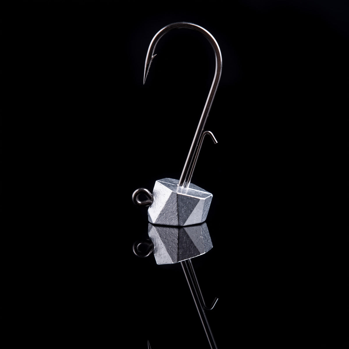 Polygon ned rig jighead 108 degree wide gap hook