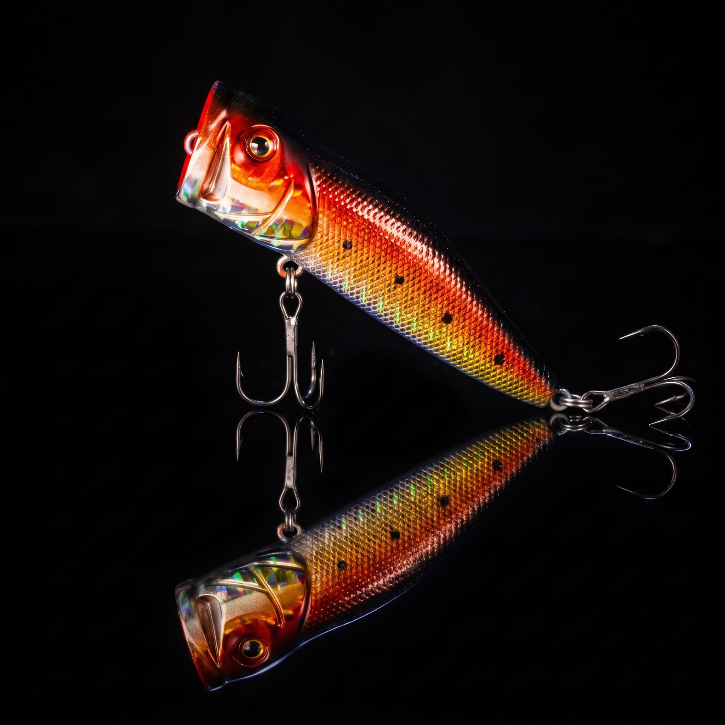 Popper Minnow AC10023 - Topwater Hard Bait 8g/13g