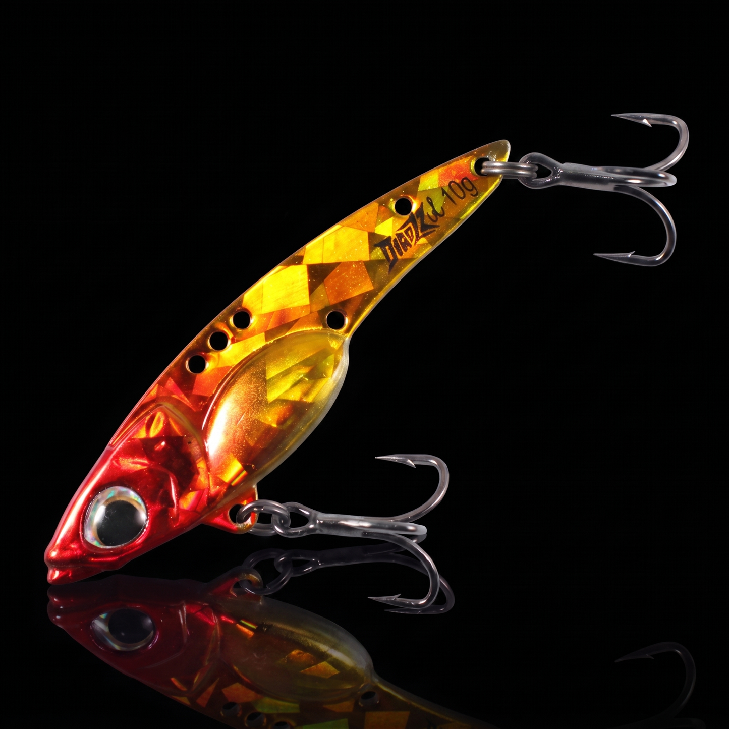 Trembling Fox — Lead-Copper Ultralong Cast Metal VIB | 5 Sizes