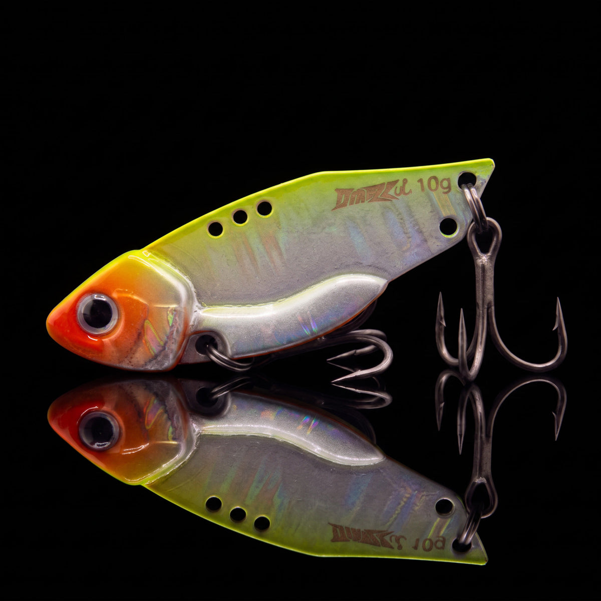 Leurre vibrant VIB Blade Bait en métal — coulée longue, plongeante, pour toutes profondeurs