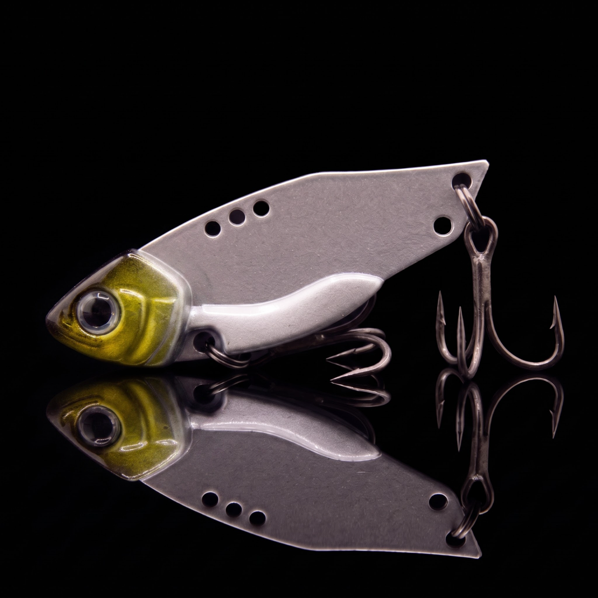 Leurre vibrant VIB Blade Bait en métal — coulée longue, plongeante, pour toutes profondeurs