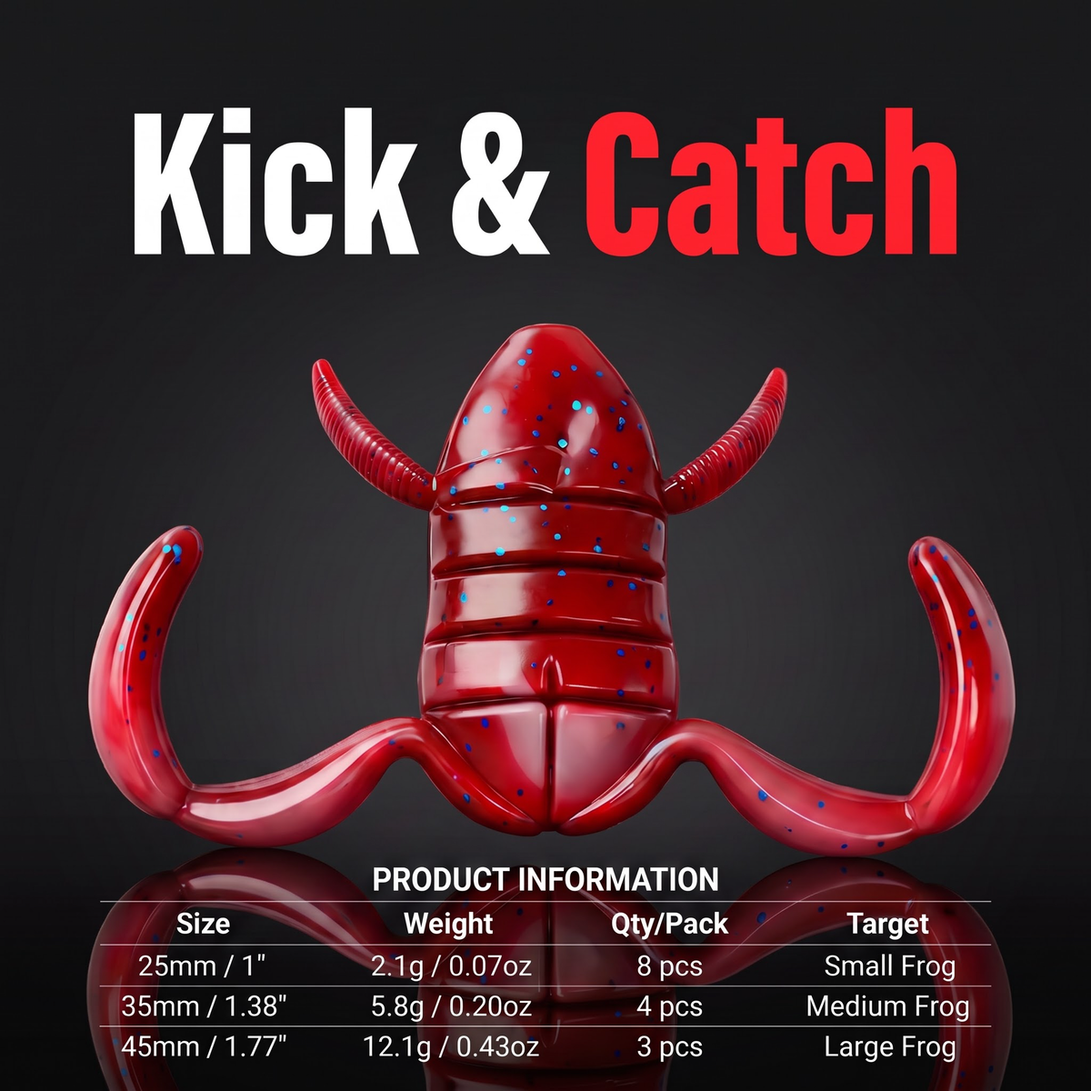 Floating Frog Soft Bait — Kicking Legs Topwater Lure | Weedless