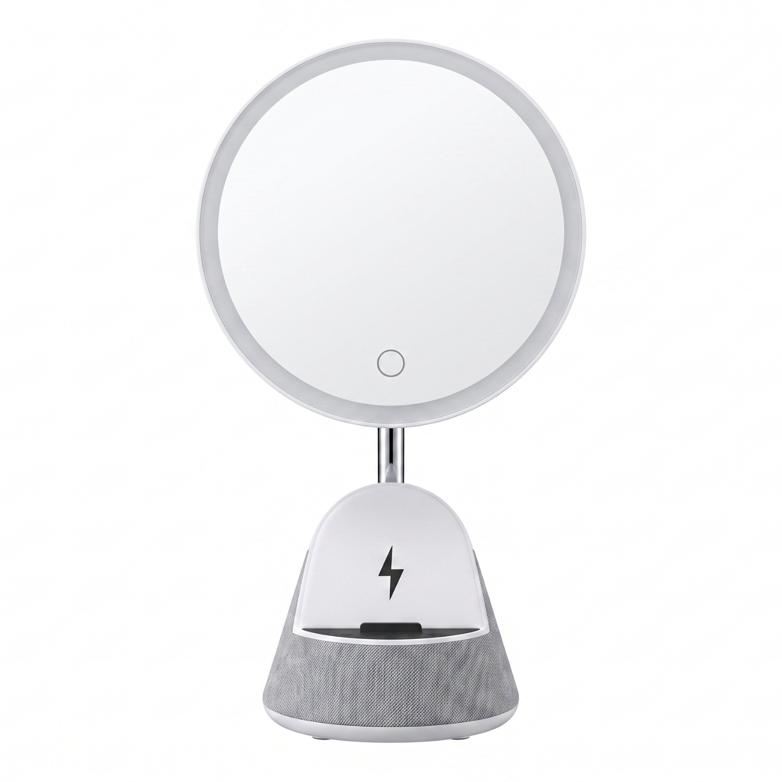 Sleep Timer Makeup Mirror Bedside Charging Bluetooth Speaker