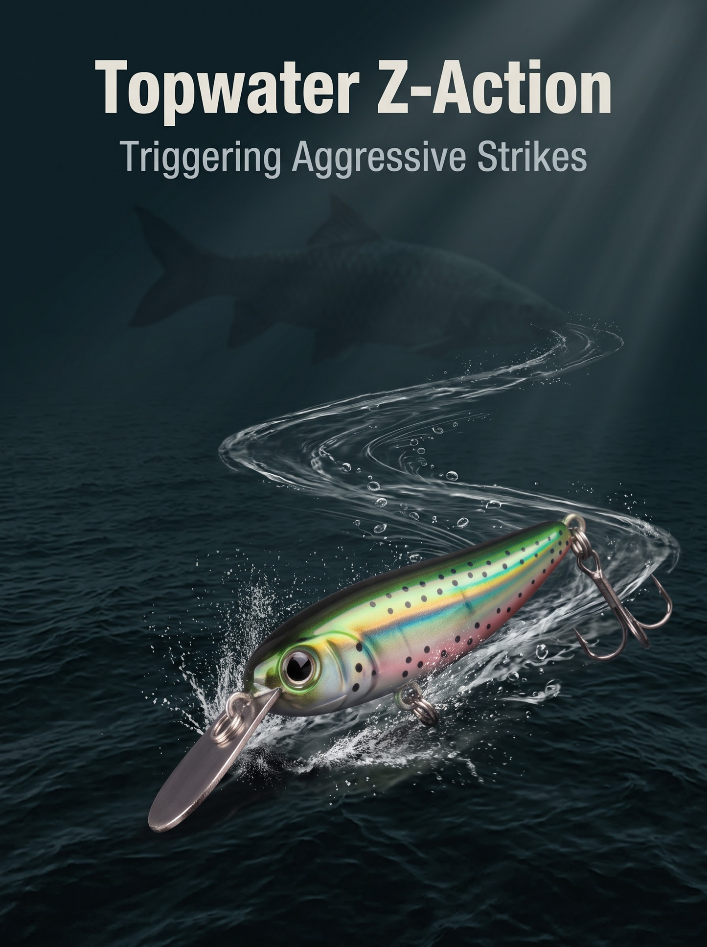 Metal Auto Pencil Sinking Minnow - 3 Swimming Modes 5.5g/15g