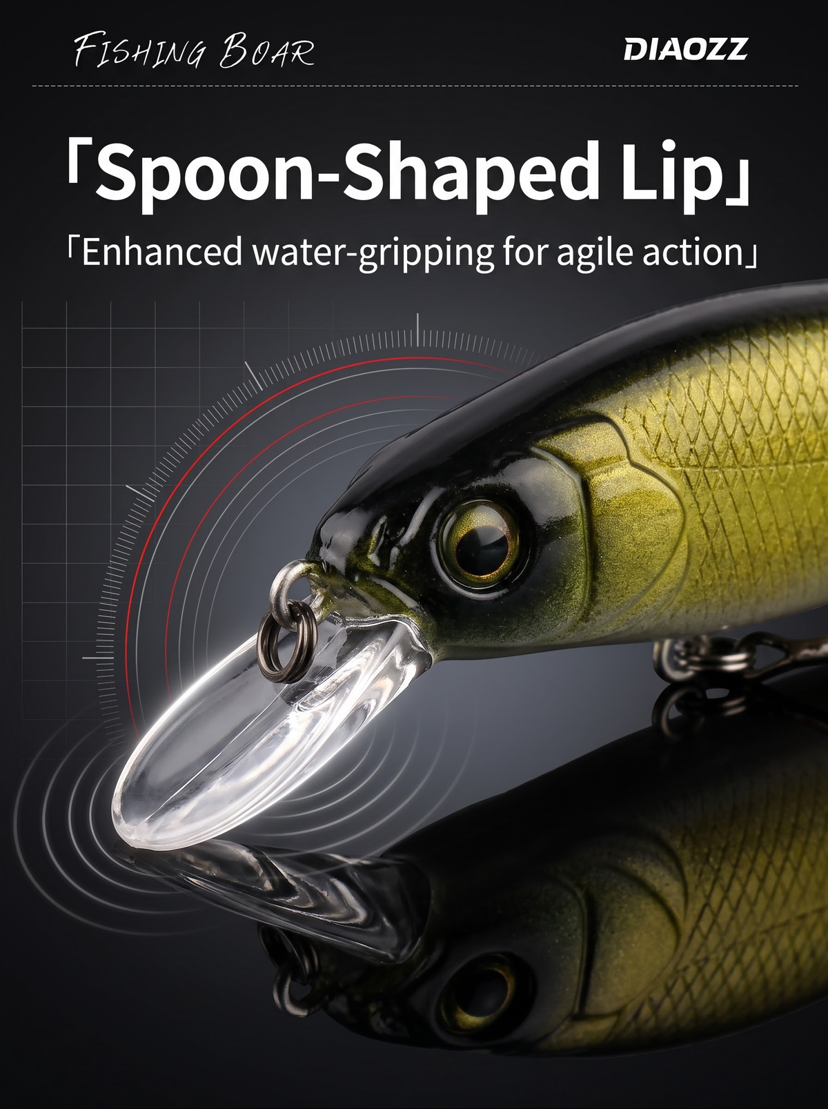 Suspending & Floating Minnow Lure - Long Casting Jerkbait Weight Transfer System