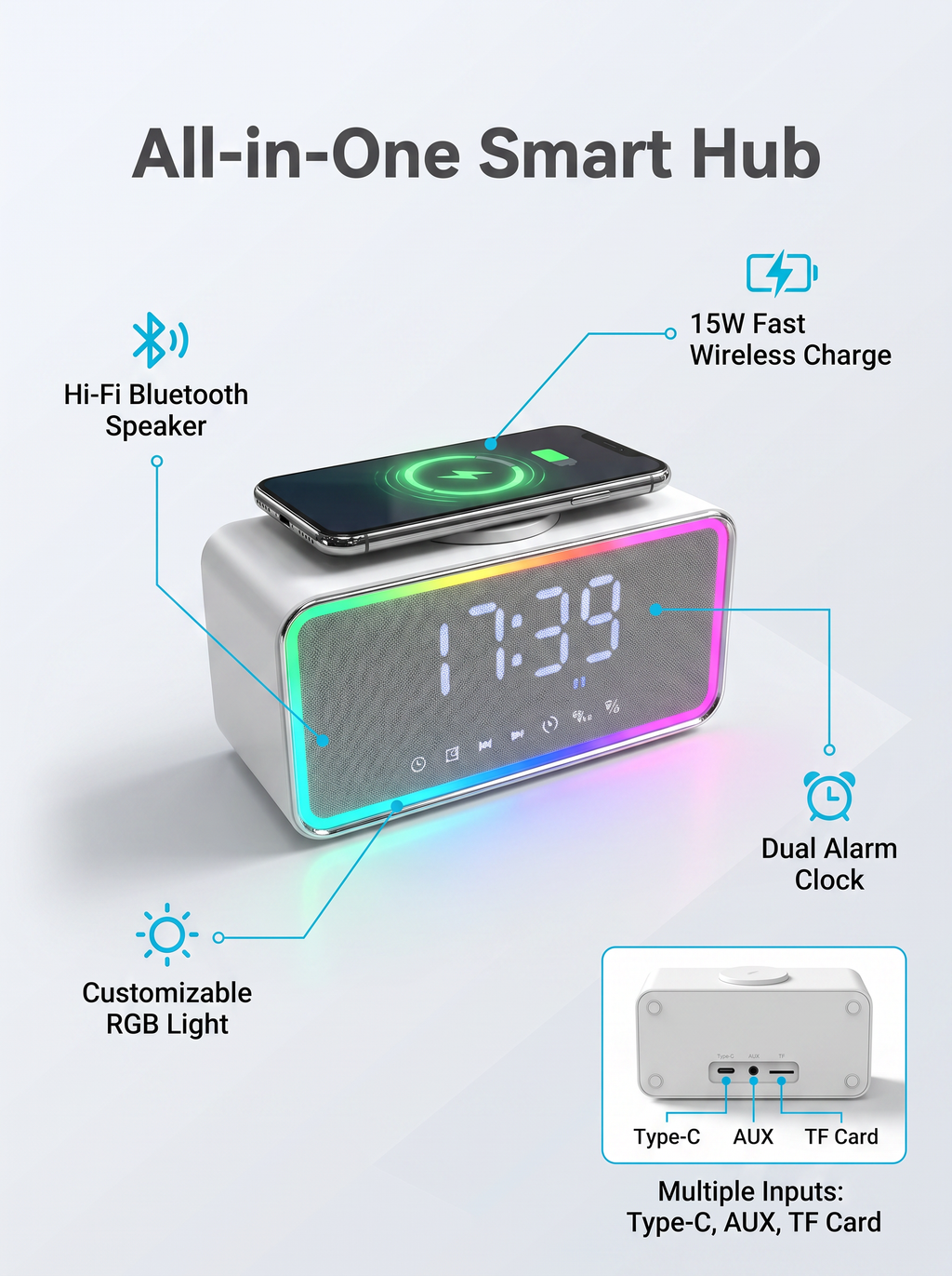 S331 Wireless Charging Speaker