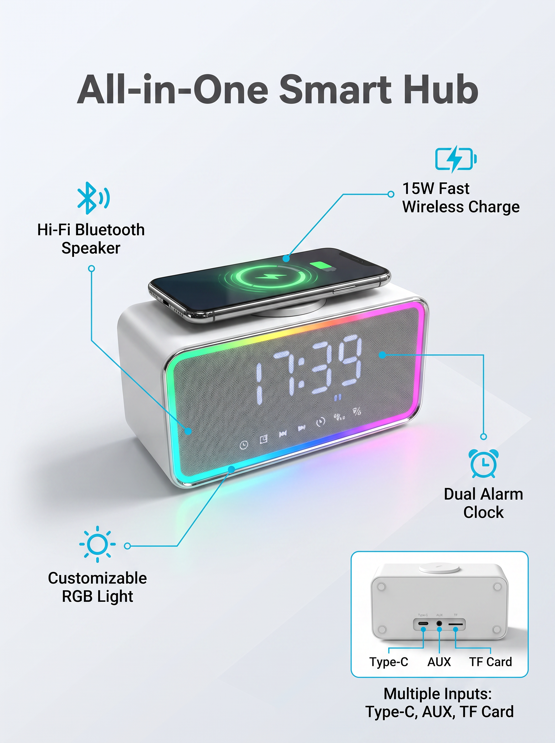 S331 Wireless Charging Speaker
